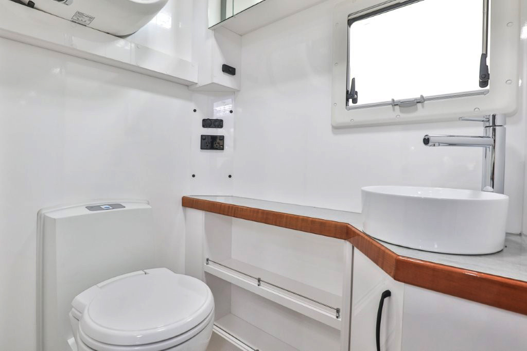 Wirraway 260 SL Motorhome Showing the slideout room